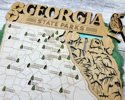 Georgia State Park Map
