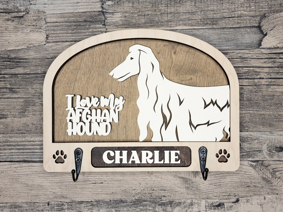 Afghan Hound Leash Holder (01)