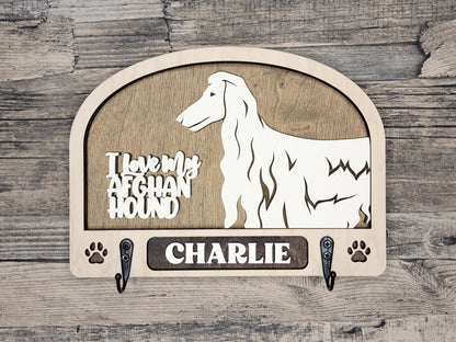 Afghan Hound Leash Holder