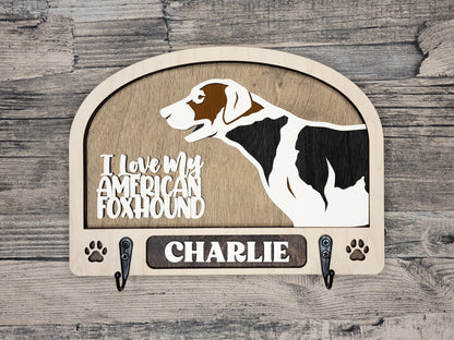 American Foxhound Leash Holder
