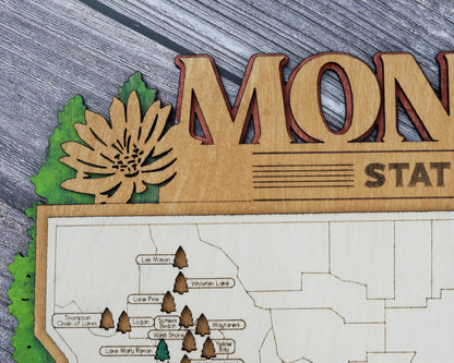 Montana State Park Map