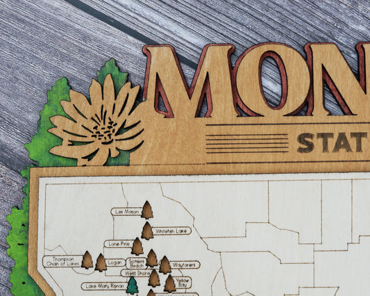 Montana State Park Map