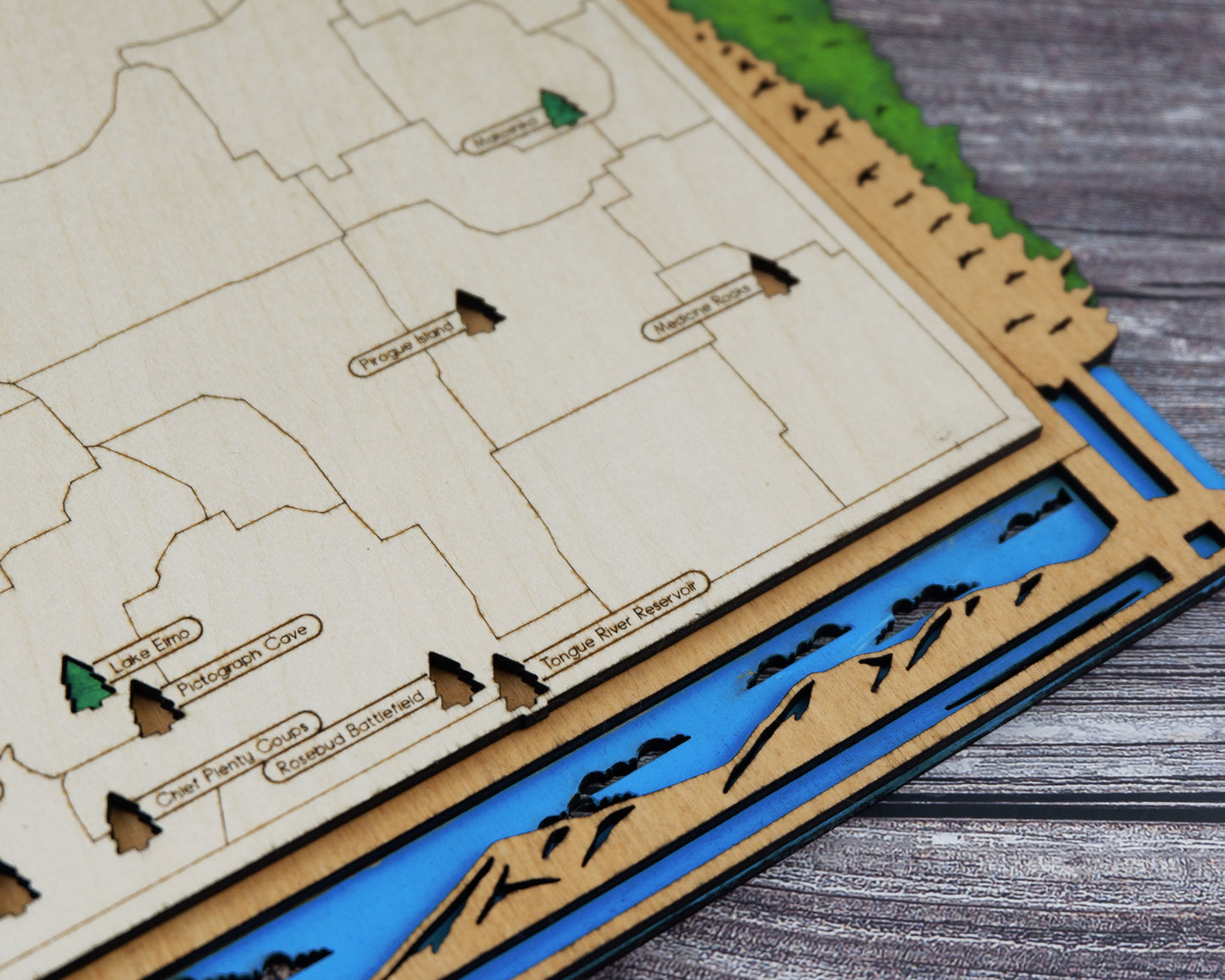 Montana State Park Map