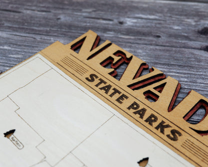 Nevada State Park Map