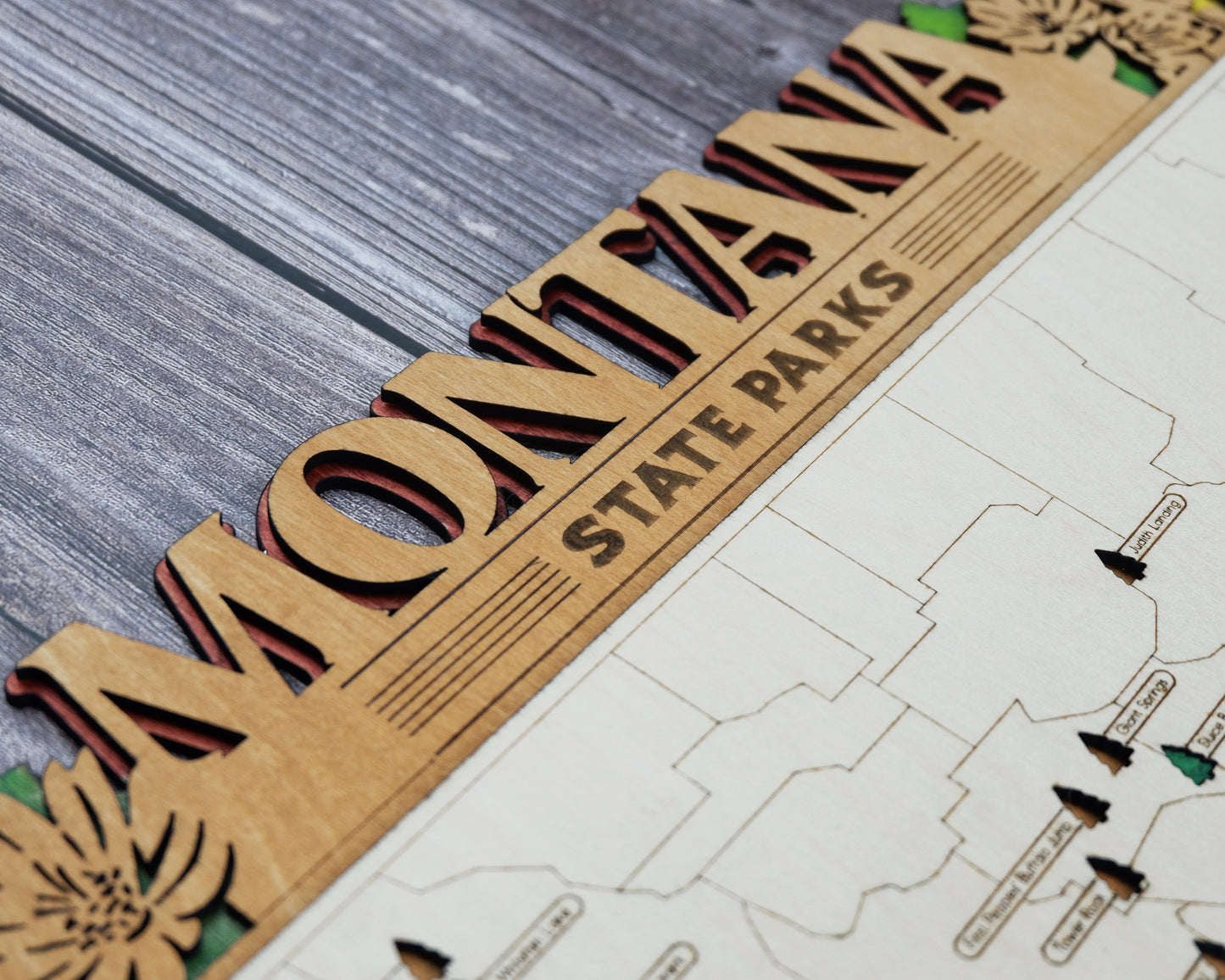 Montana State Park Map