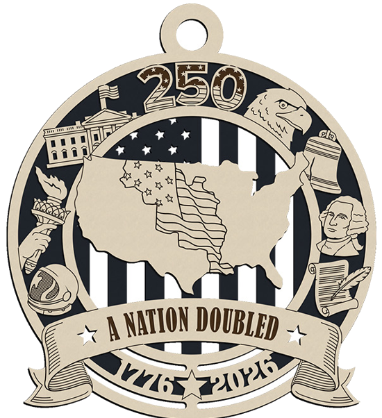 A Nation Doubled - 250 Heritage Icon Ornament