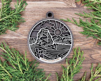Arches National Park Line Art Ornament