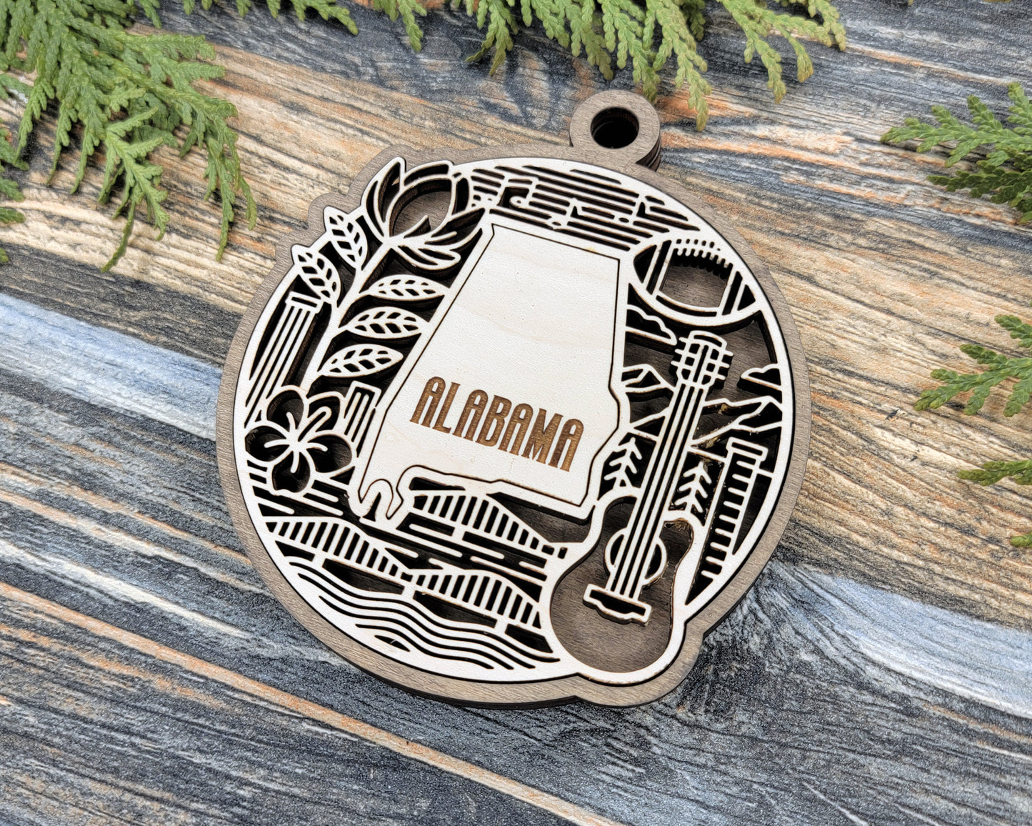 Alabama State Heritage Ornament