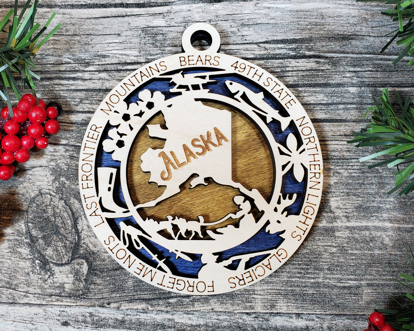 Alaska State Ornament (02)