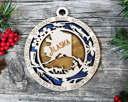 Alaska State Ornament (02)