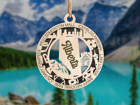 Alberta Provincial Ornament