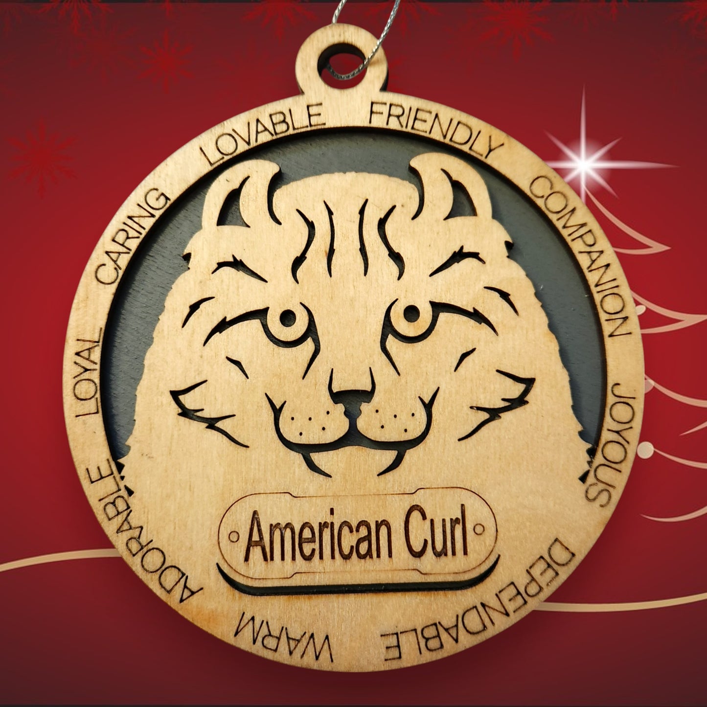 American Curl Cat (No Icons)