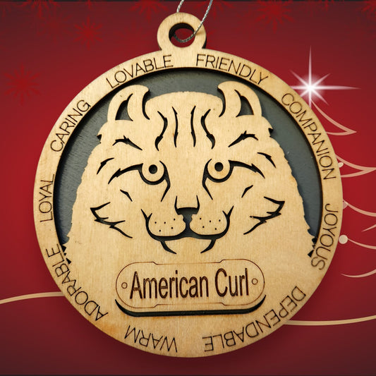 American Curl Cat (No Icons)