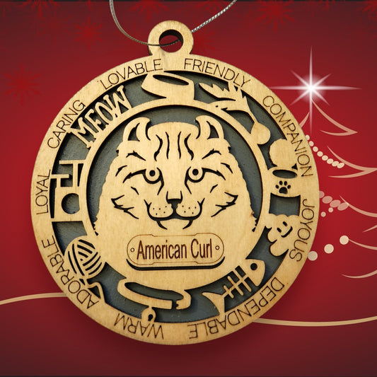 American Curl Cat (With Icons)