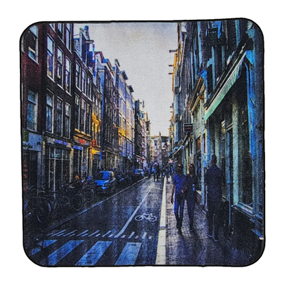 Amsterdam Neoprene Square Cup Coaster