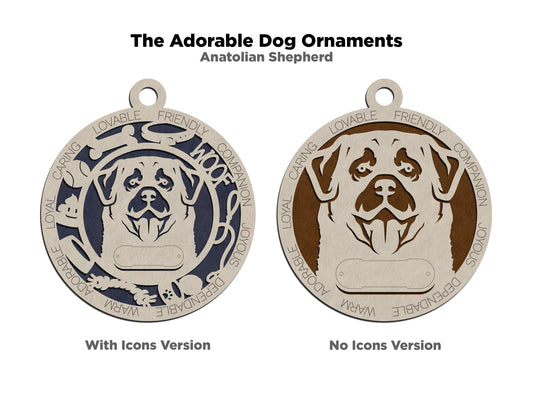 Anatolian Shepherd Dog Ornament (10)
