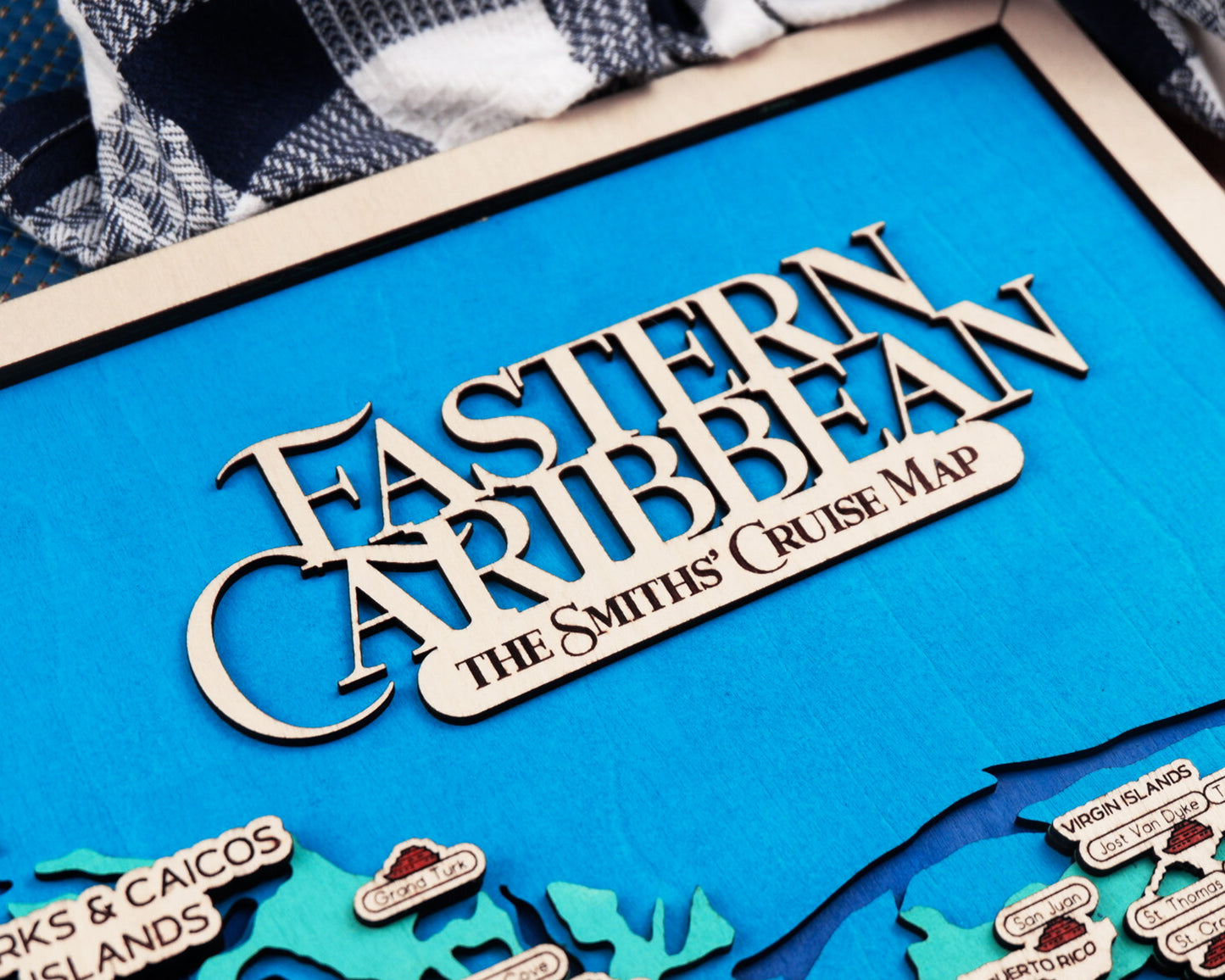 Eastern Caribbean Cruise Travel Map