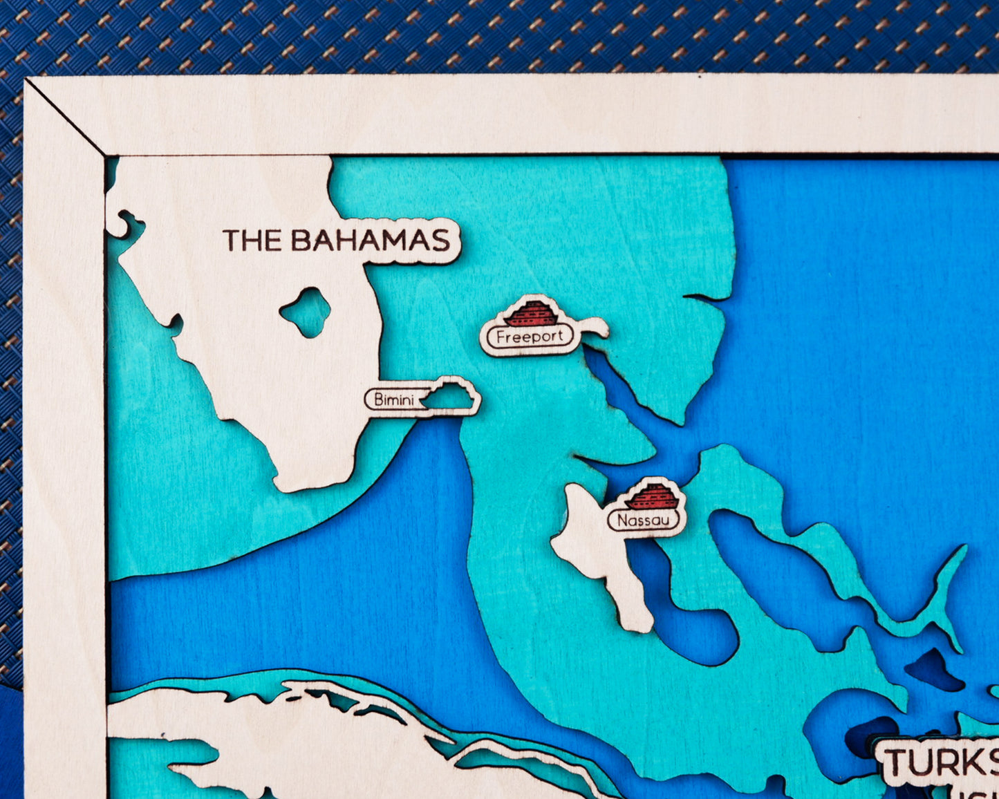 Eastern Caribbean Cruise Travel Map