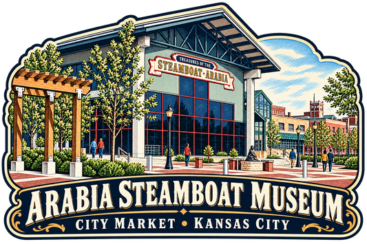 Arabia Steamboat Museum (Building, Woodcut)