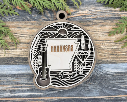 Arkansas State Heritage Ornament