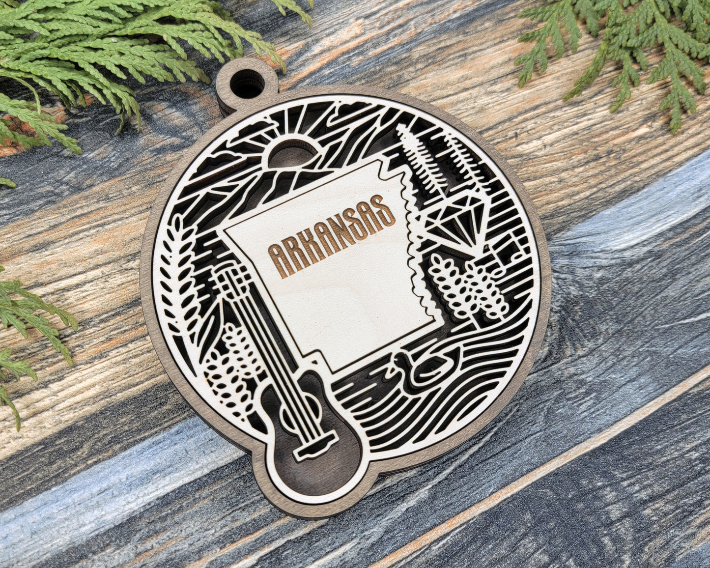 Arkansas State Heritage Ornament