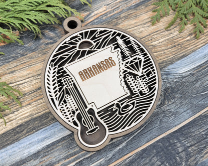 Arkansas State Heritage Ornament
