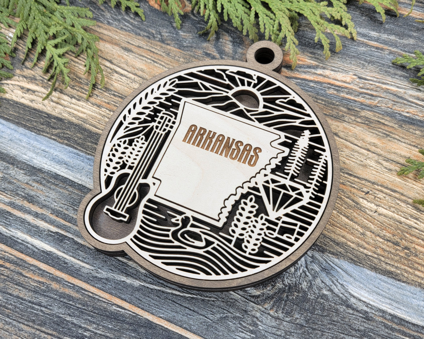 Arkansas State Heritage Ornament