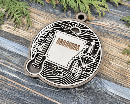 Arkansas State Heritage Ornament