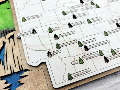Arkansas State Park Map