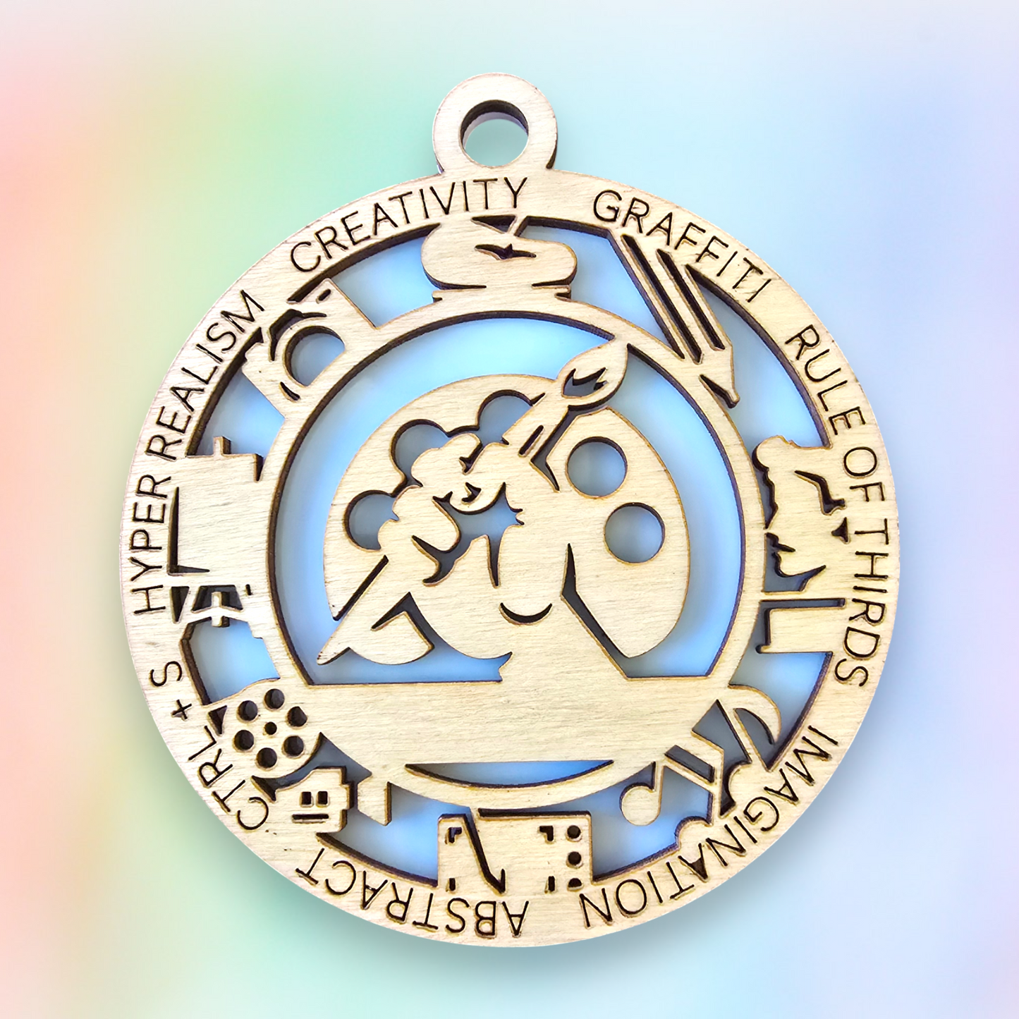 Arts Artful Ornament (Customizable)