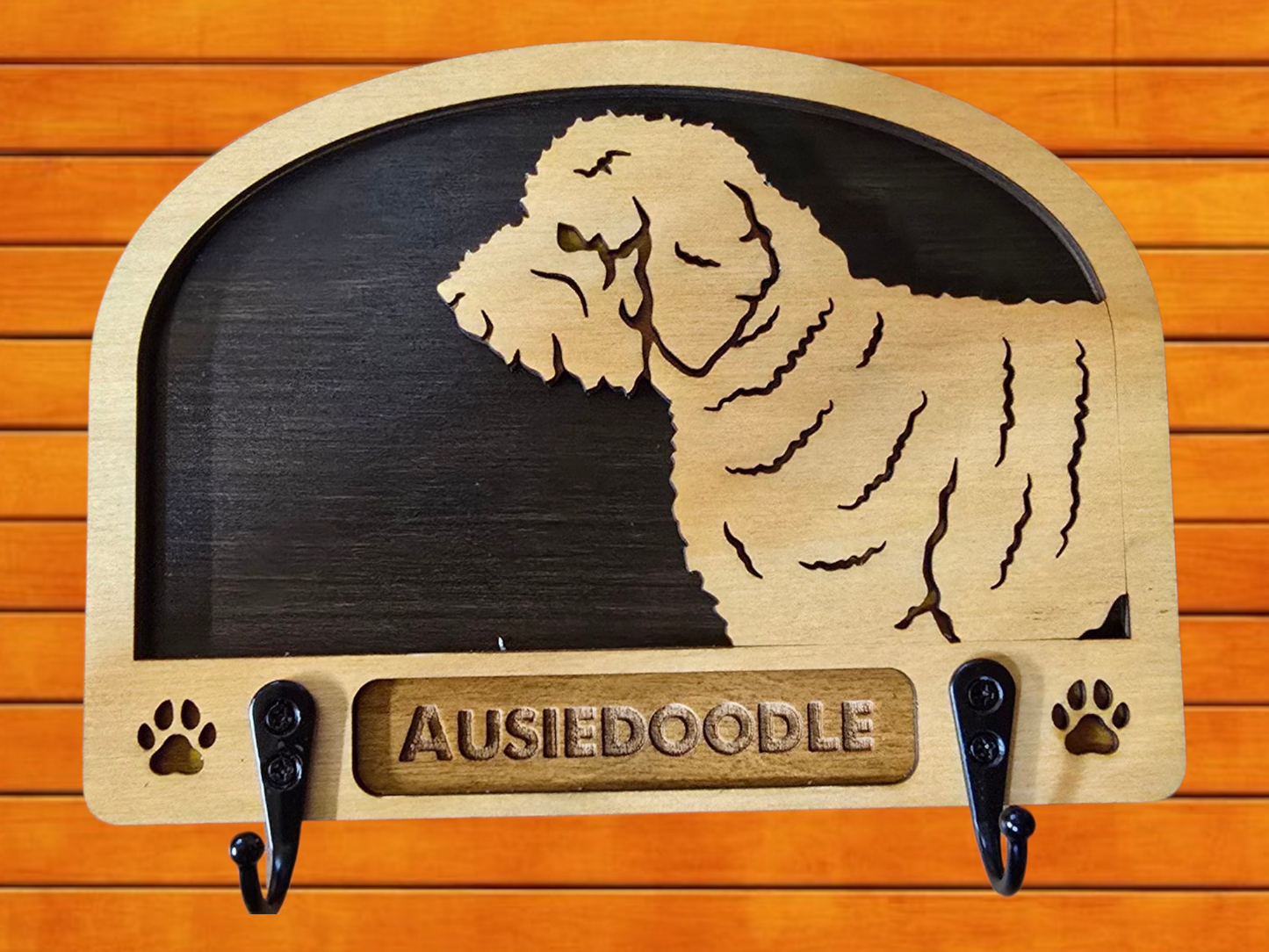 Ausiedoodle Leash Holder