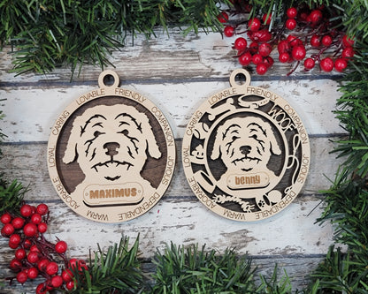 Adorable Dog Ornaments Pack 2