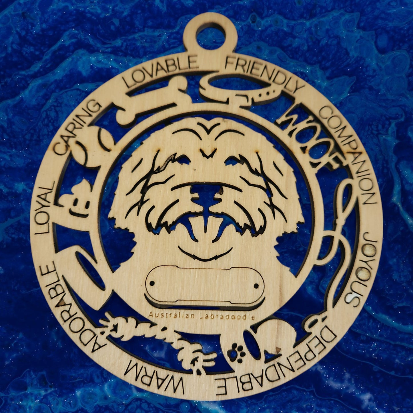 Australian Labradoodle Dog Ornament