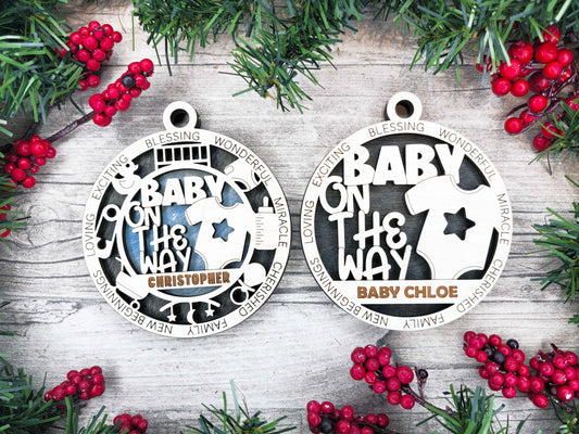 Baby on the Way Ornament