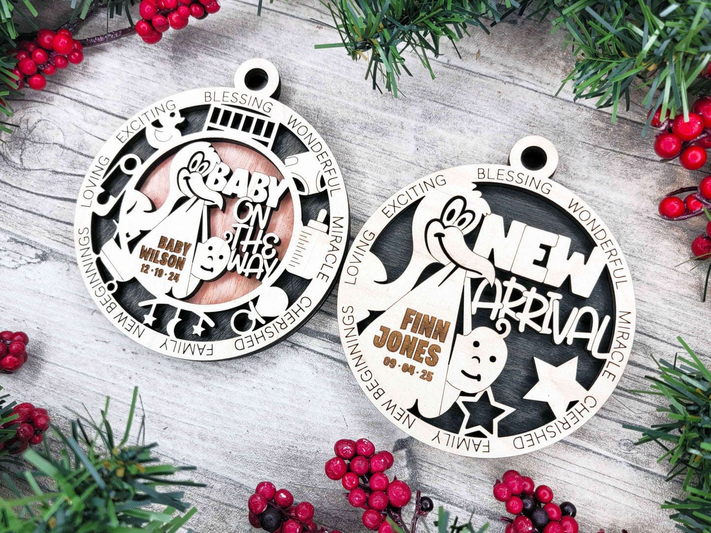 Baby on the Way Ornament