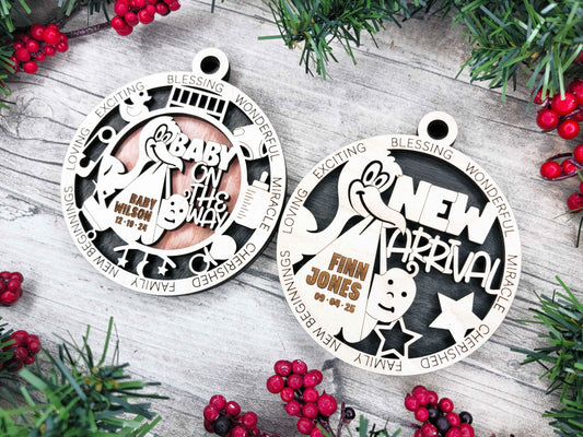 Baby on the Way Ornament