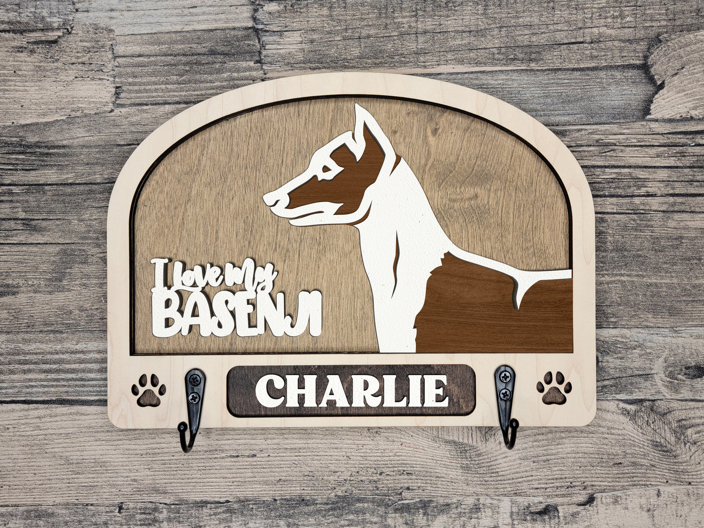 Basenji Leash Holder