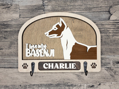 Basenji Leash Holder