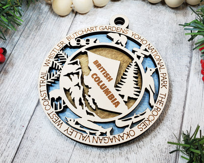 British Columbia Provincial Ornament