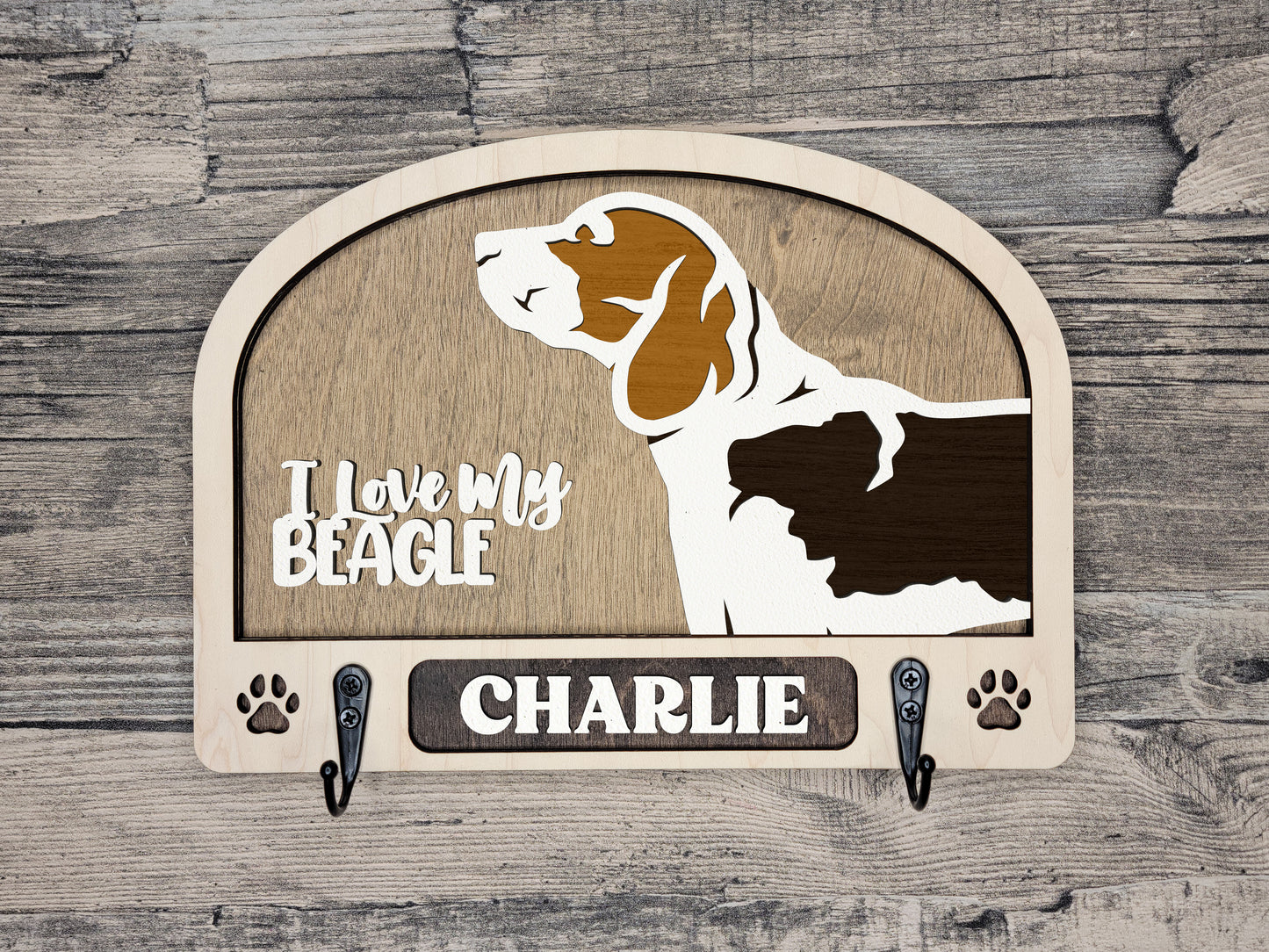 Beagle Leash Holder