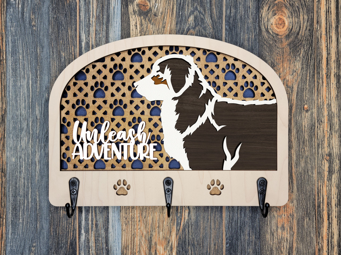 Bernese Mountain Dog Leash Holder