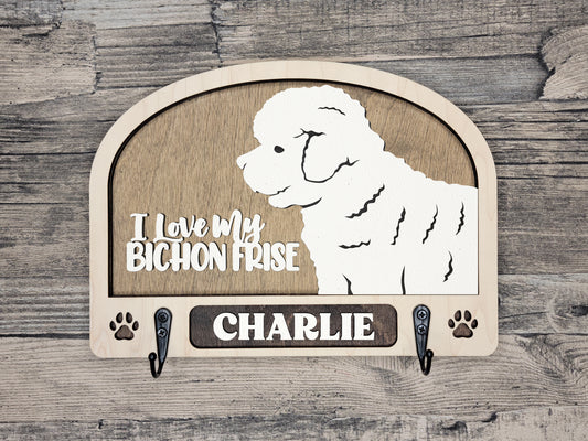 Bichon Frise Leash Holder
