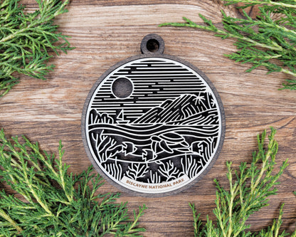 Biscayne National Park Line Art Ornament