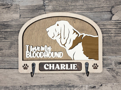 Bloodhound Leash Holder