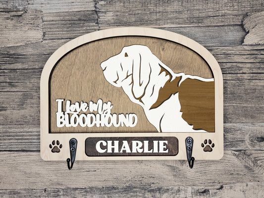 Bloodhound Leash Holder