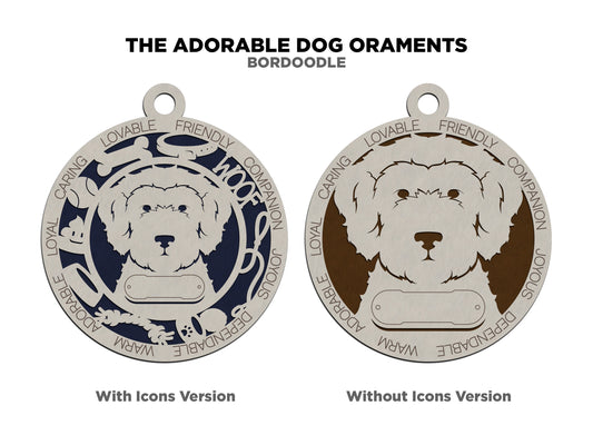 Boordoodle Dog Ornament (31)