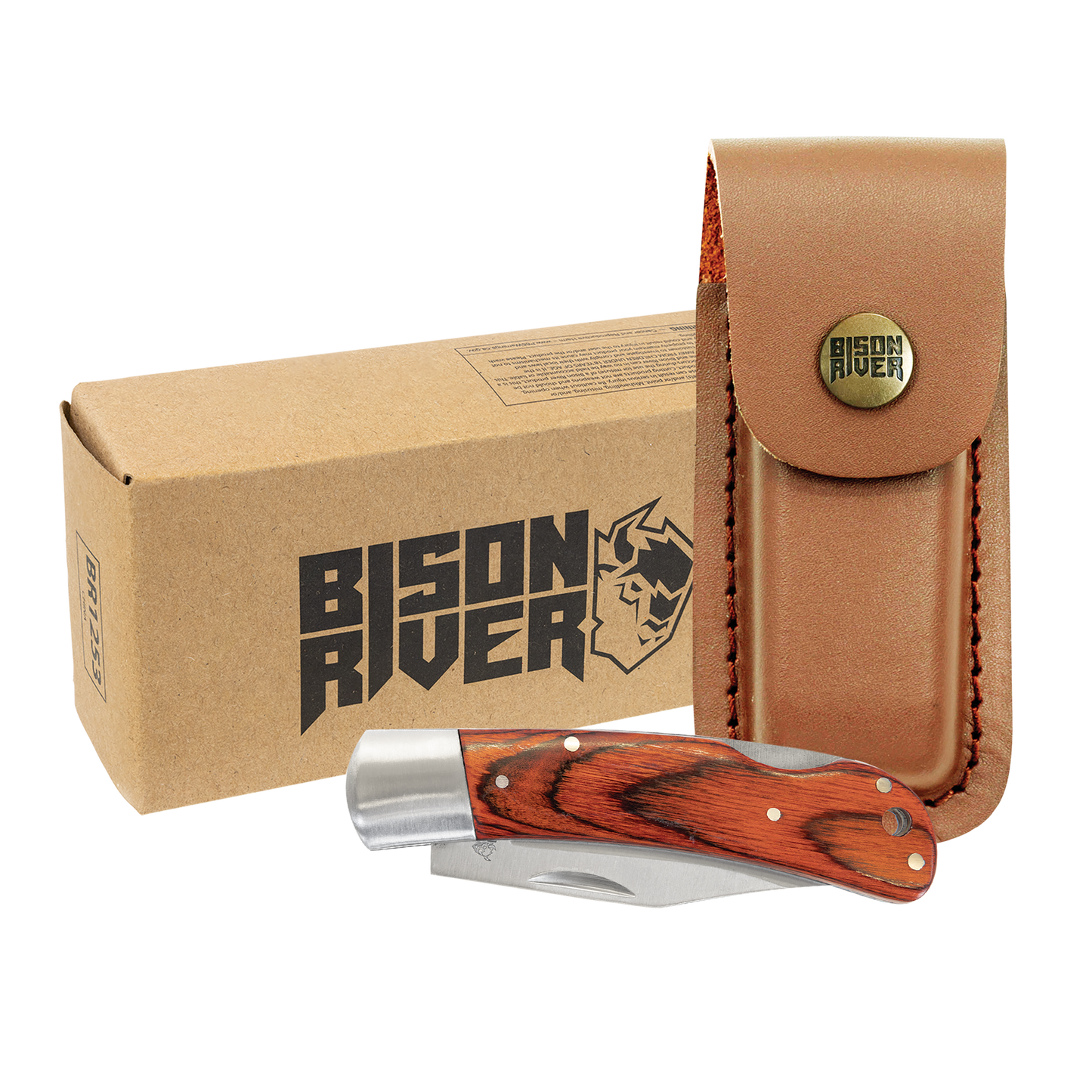 Bison River 3 1/2" Folding Knife