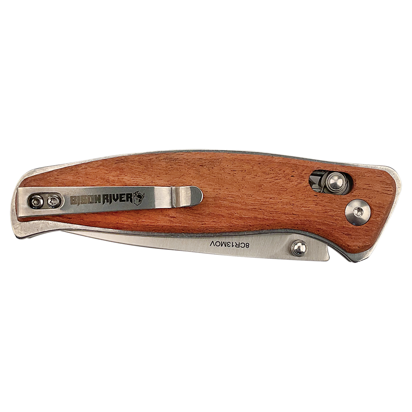 Bison River Button Lock Folding Knives