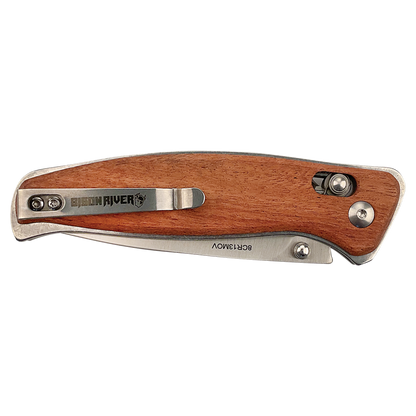 Bison River Button Lock Folding Knives