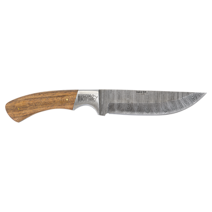 Bison River Kinfe with Damascus Steel Blade (Folding and Fixed Blade